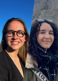 Raquel Barbadillo y Aitana Azcona